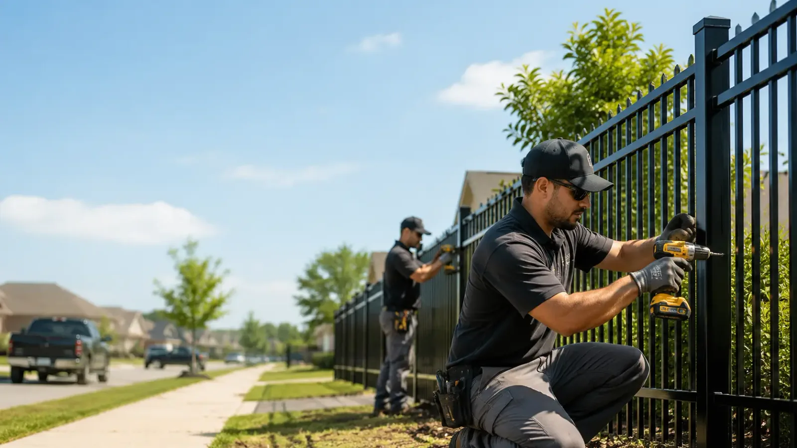 Metal Fence Installation in Richland Springs, TX